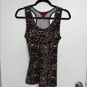 Leopard Print Women's Tank Top
